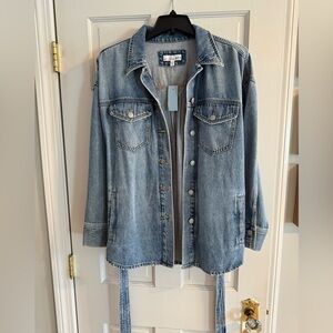 Loft super soft shirt jacket - new with tags